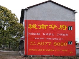 来安百分之90的人都不了解的农村墙体广告