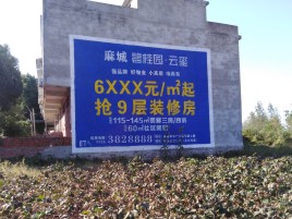 来安墙体广告的好处
