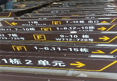 来安广告标识中，常见的几种安装方式。