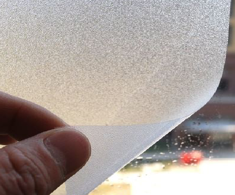 来安玻璃门外面粘广告用什么材料好？